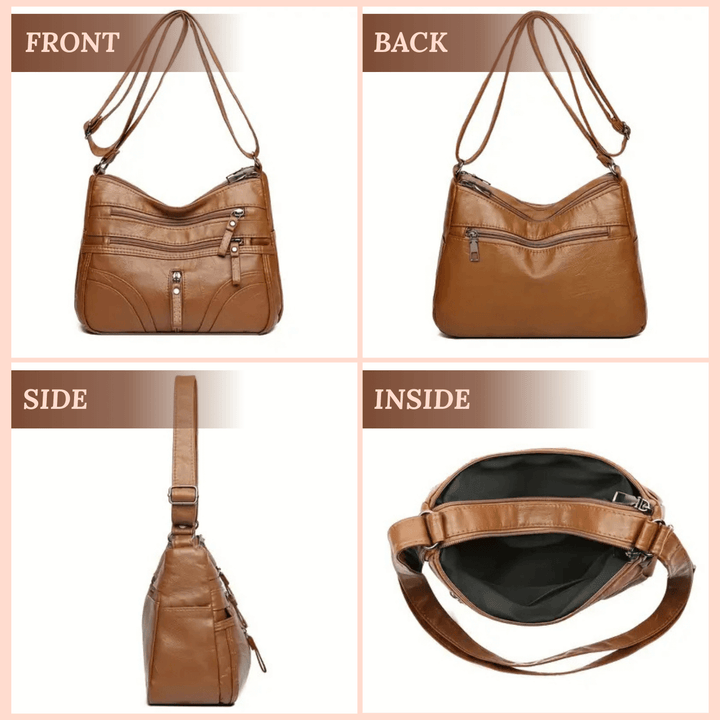 Giulia’s Multi-Zip | Crossbody Bag