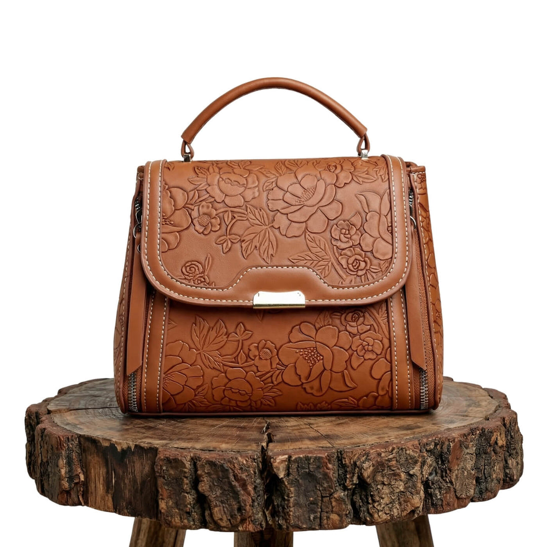 Michela’s Floral Elegance | Handbag