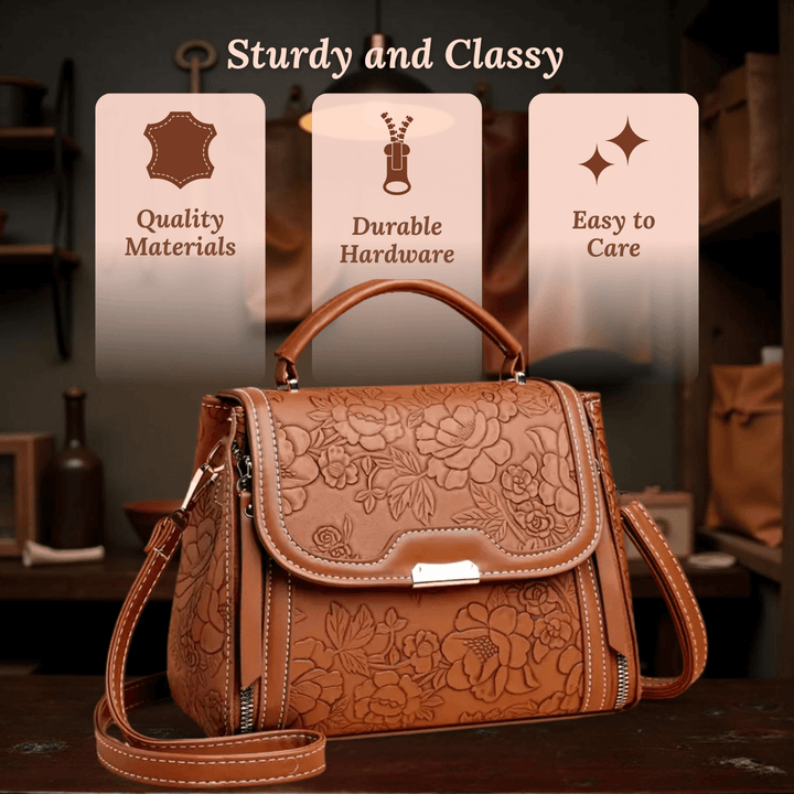 Michela’s Floral Elegance | Handbag