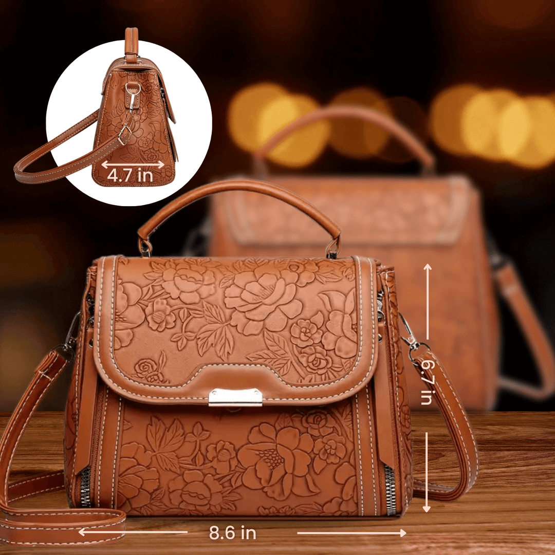Michela’s Floral Elegance | Handbag