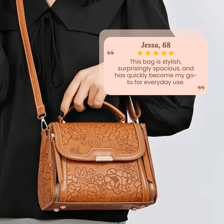 Michela’s Floral Elegance | Handbag