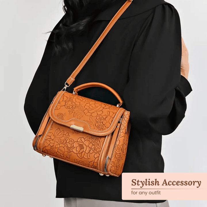 Michela’s Floral Elegance | Handbag