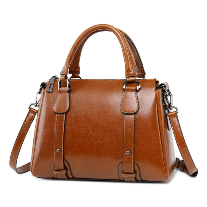Valeria Top-Zip Satchel | Shoulder Bag